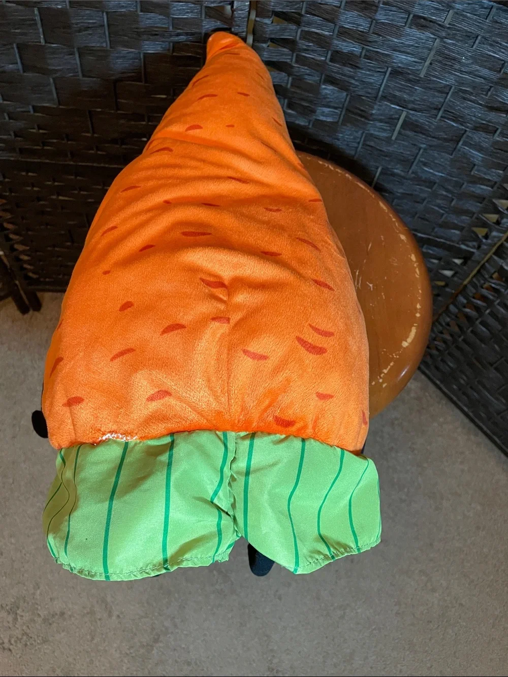 Adorable Carrot Plushie with Smiling Face - Arms and Legs